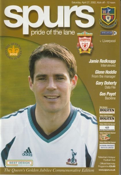 Tottenham Hotspur v Liverpool 27-Apr-2002