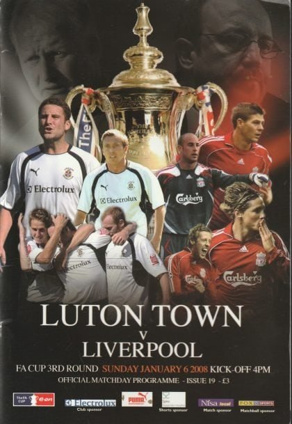 Luton Town v Liverpool 06-Jan-2008