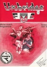 Uxbridge v Maidenhead 02-Nov-1991