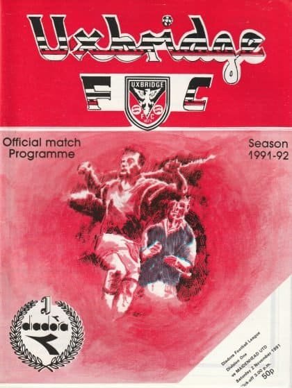 Uxbridge v Maidenhead 02-Nov-1991