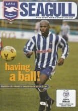 Brighton & Hove Albion v Millwall 05-Jan-1999