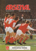 Arsenal v Newcastle United 18-Mar-1975