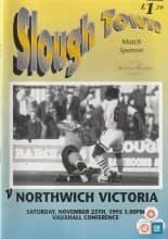 Slough Town v Northwich Victoria 25-Nov-1995