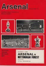 Arsenal v Nottingham Forest 01-Apr-1972