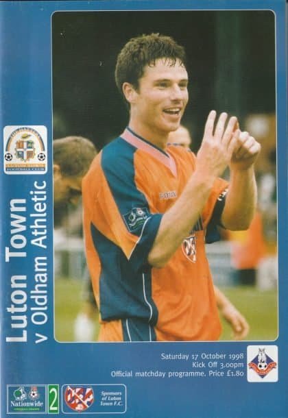Luton Town v Oldham Athletic 17-Oct-1998