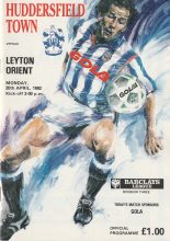 Huddersfield Town v Leyton Orient 20-Apr-1992