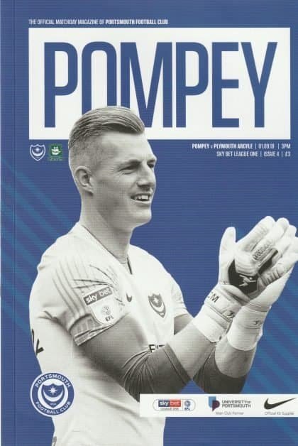 Portsmouth v Plymouth Argyle  01-Sep-2018