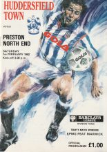Huddersfield Town v Preston North End 01-Feb-1992