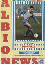 Brighton & Hove Albion v Port Vale 07-May-1994