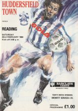 Huddersfield Town v Reading 22-Feb-1992