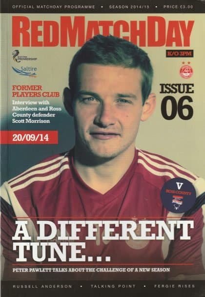 Aberdeen v Ross County 20-Sep-2014