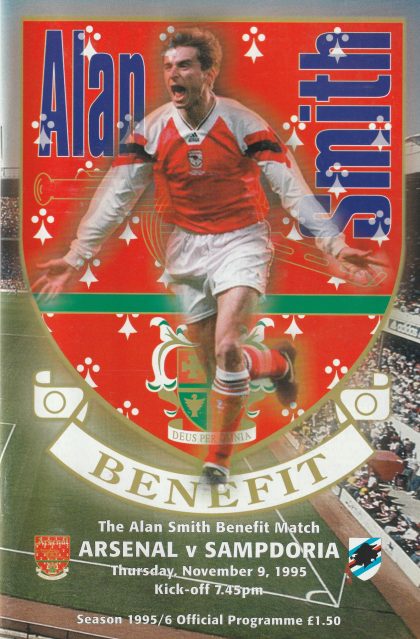 Arsenal v Sampdoria 09-Nov-1995