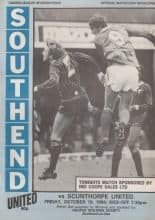Southend United v Scunthorpe United 19-Oct-1984