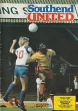 Southend United v Sheffield United 26-Mar-1983