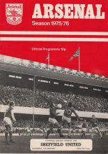 Arsenal v Sheffield United 31-Jan-1976