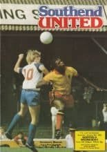 Southend United v Sheffield Wednesday 08-Jan-1983