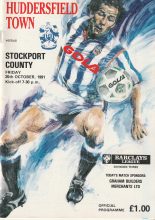 Huddersfield Town v Stockport County 25-Oct-1991