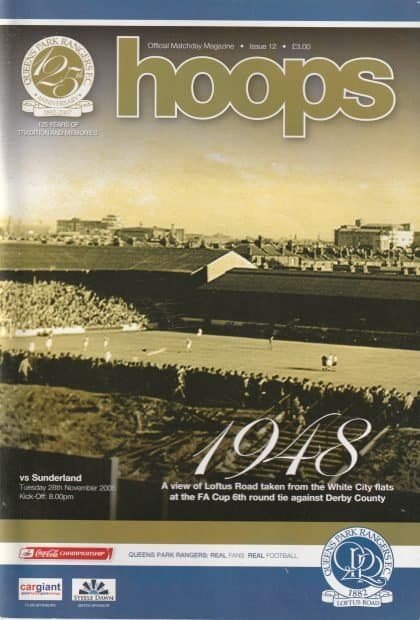 Queens Park Rangers v Sunderland 28-Nov-2006