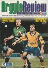 Plymouth Argyle v Swansea City 10-Nov-1998