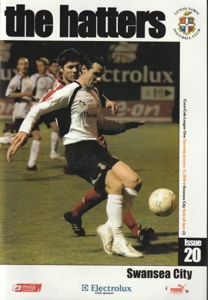 Luton Town v Swansea City 12-Jan-2008