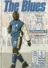 Southend United v Torquay United 30-Dec-2000
