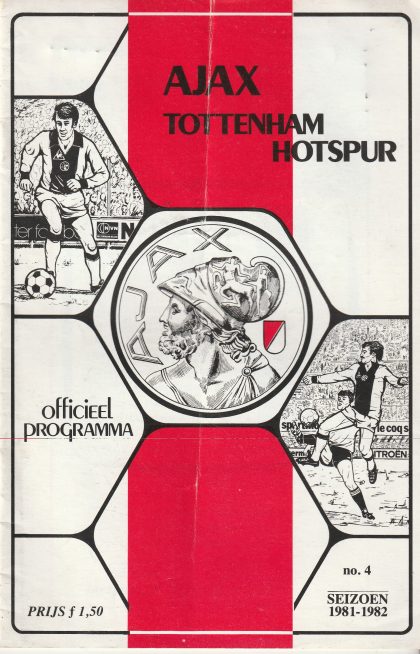 Ajax v Tottenham Hotspur 16-Sep-1981