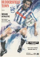 Huddersfield Town v Wigan Athletic 11-Apr-1992