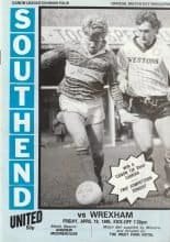 Southend United v Wrexham 19-Apr-1985
