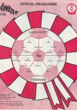 Lincoln City v Wrexham 24-Feb-1978