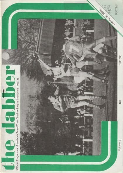 Nantwich Town v Bootle 20-Apr-1982