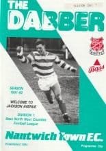 Nantwich Town v Flixton 04-Apr-1992