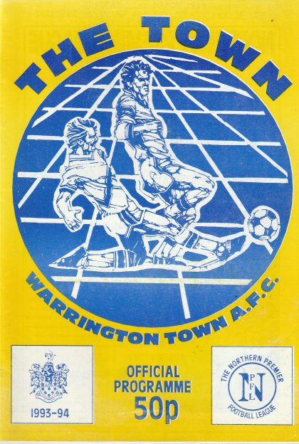 Warrington Town v Runcorn 01-Mar-1994