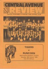 Worksop Town v Runcorn 26-Jan-1980