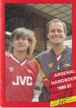 Arsenal Official Handbook 1986-87
