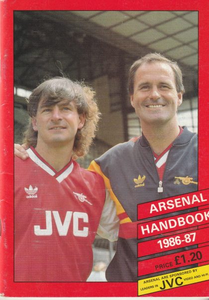 Arsenal Official Handbook 1986-87