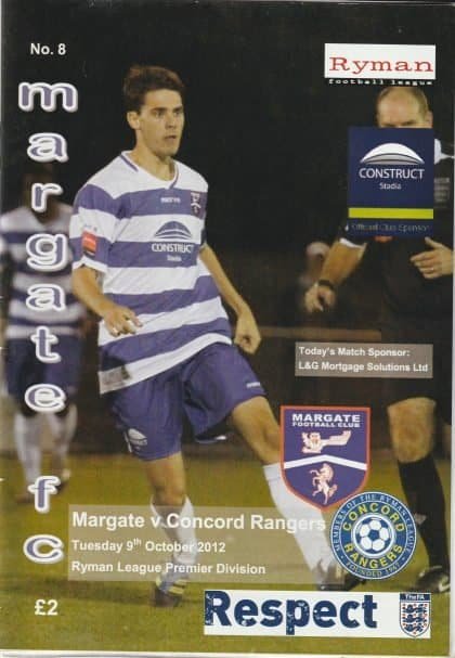 Margate v Concord Rangers 09-Oct-2012