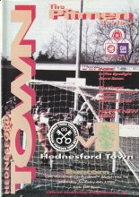 Hednesford Town v Runcorn  06-Jan-1996