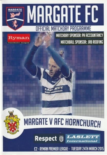 Margate v AFC Hornchurch 24-Mar-2015