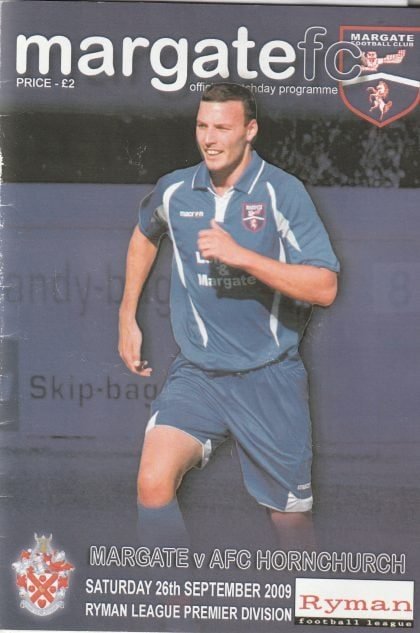 Margate v AFC Hornchurch 26-Sep-2009