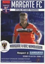 Margate v AFC Wimbledon 12-Jul-2014