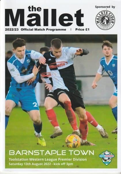 Shepton Mallet Town v Barnstaple Town 13-Aug-2022