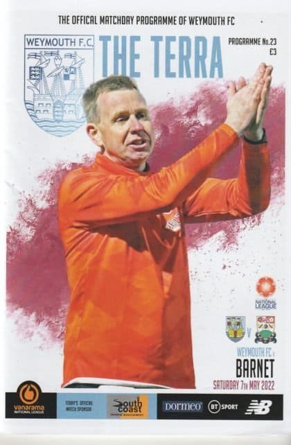 Weymouth v Barnet 07-May-2022
