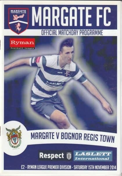 Margate v Bognor Regis Town 15-Nov-2014