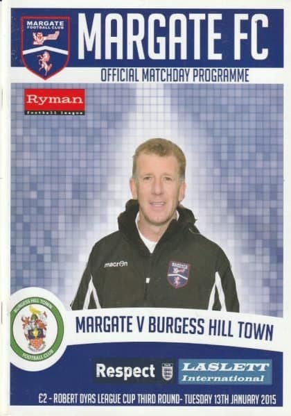 Margate v Burgess Hill Town 13-Jan-2015