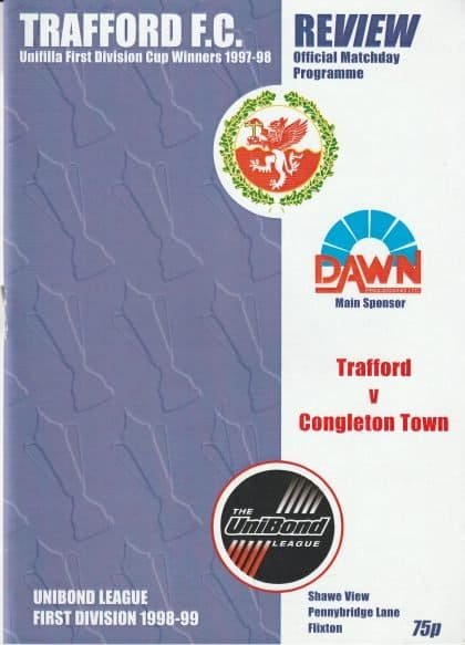 Trafford v Congleton Town 29-Sep-1998