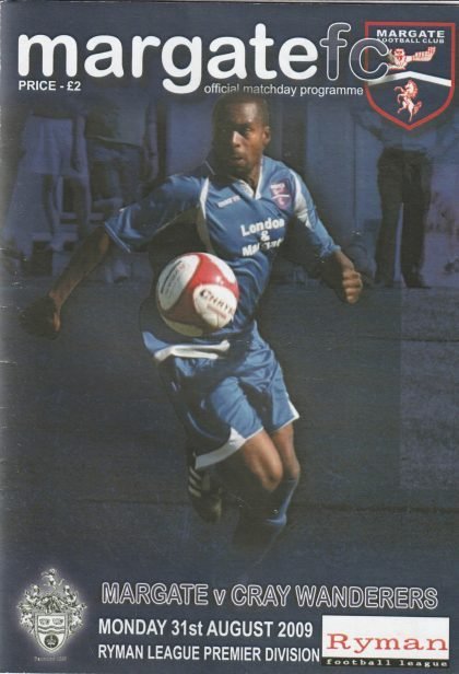 Margate v Cray Wanderers 31-Aug-2009