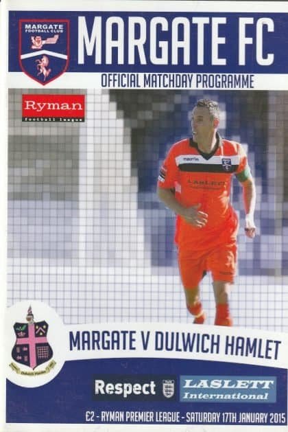 Margate v Dulwich Hamlet 17-Jan-2015