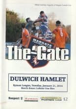 Margate v Dulwich Hamlet 21-Jan-2014