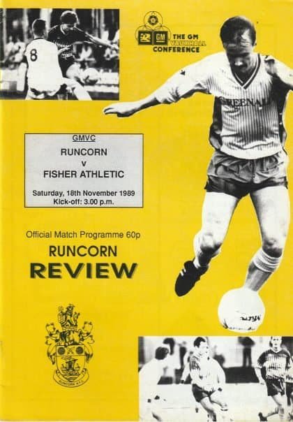 Runcorn v Fisher Athletic 18-Nov-1989
