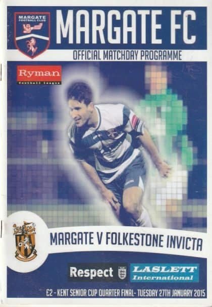 Margate v Folkestone Invicta 27-Jan-2015